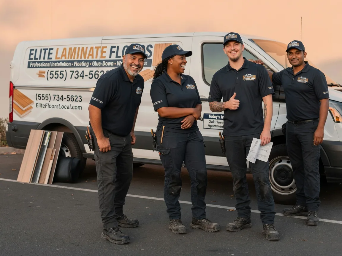 Laminate flooring installation company in Wideman, AR